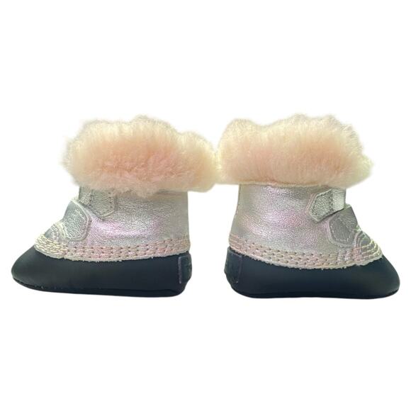 Sorel Caribootie Infant Baby Booties Size 1 - Picture 4 of 7